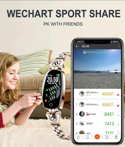 Water Resistant Sports Watch – Fitness Tracker for Ladies