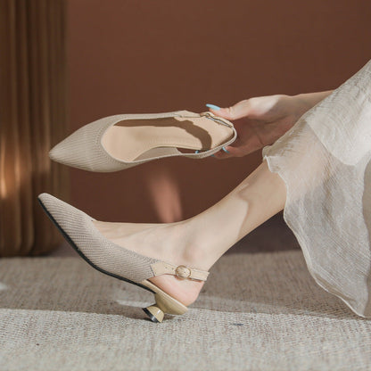 Comfortable Low Heel Summer Sandals
