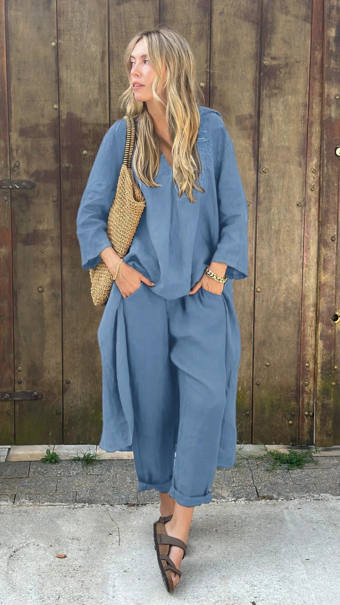 Variant image for Luna | Women's Outfit Two-Part Set - Lightweight & Breathable-15