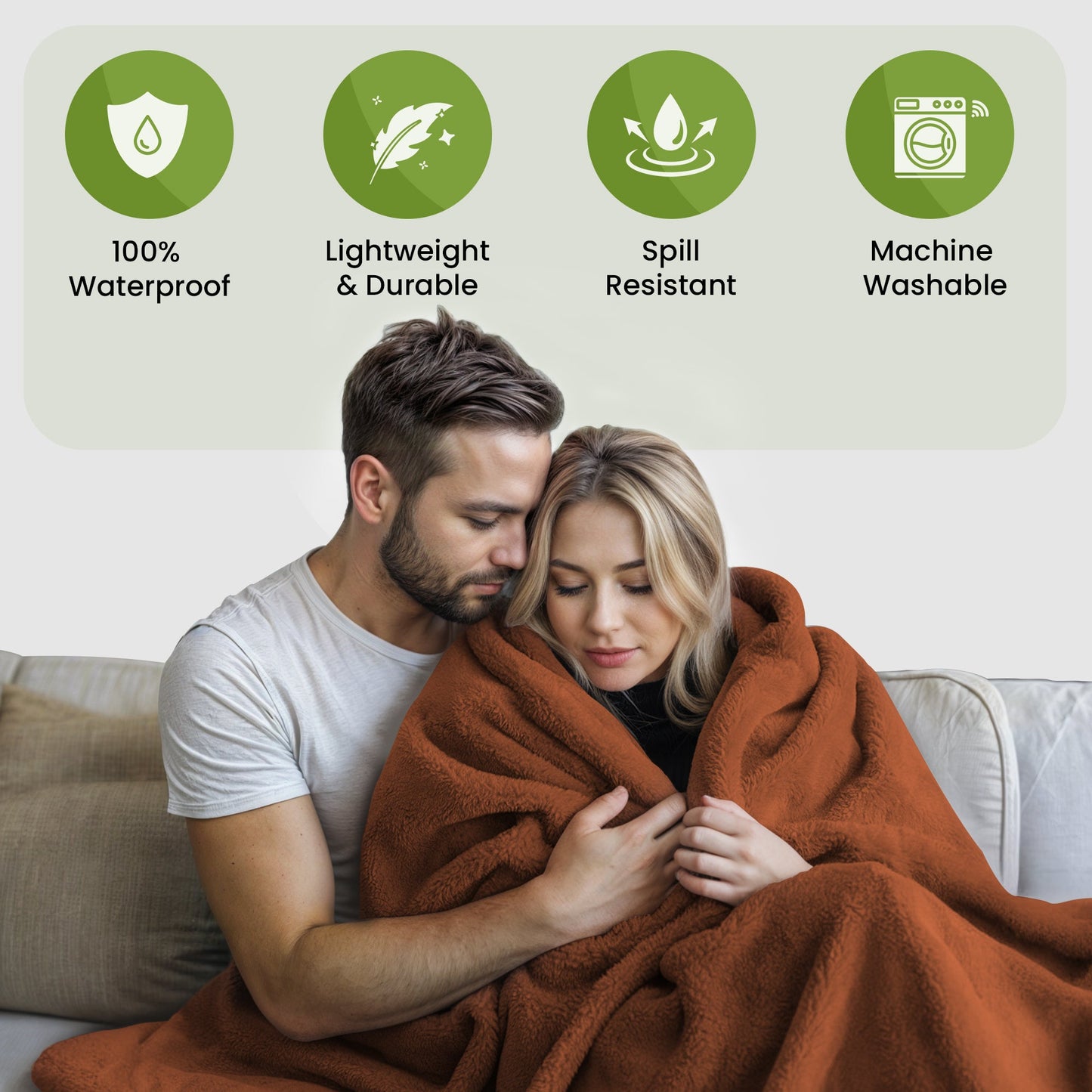 Cozy Couple Throw Blankets Australia