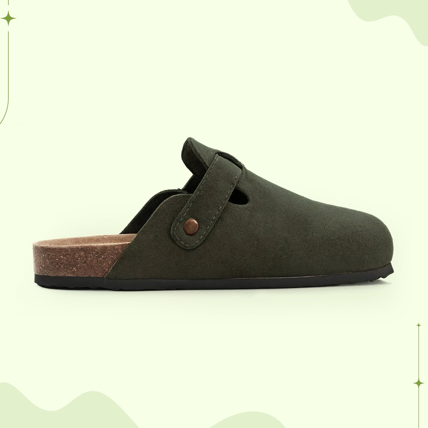Comfortable Women's Natural Cork Sandals