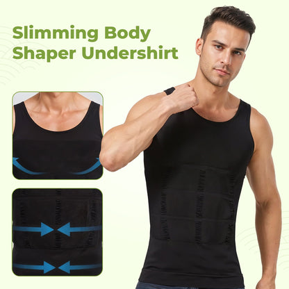 Men's Fitted Shapewear Tank Top