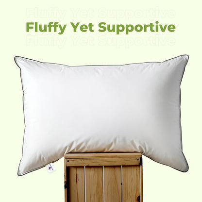 Plush Comfort Bed Pillow - Soft Cooling Down Pillow