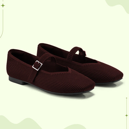Comfortable Flat Square Toe Sandals