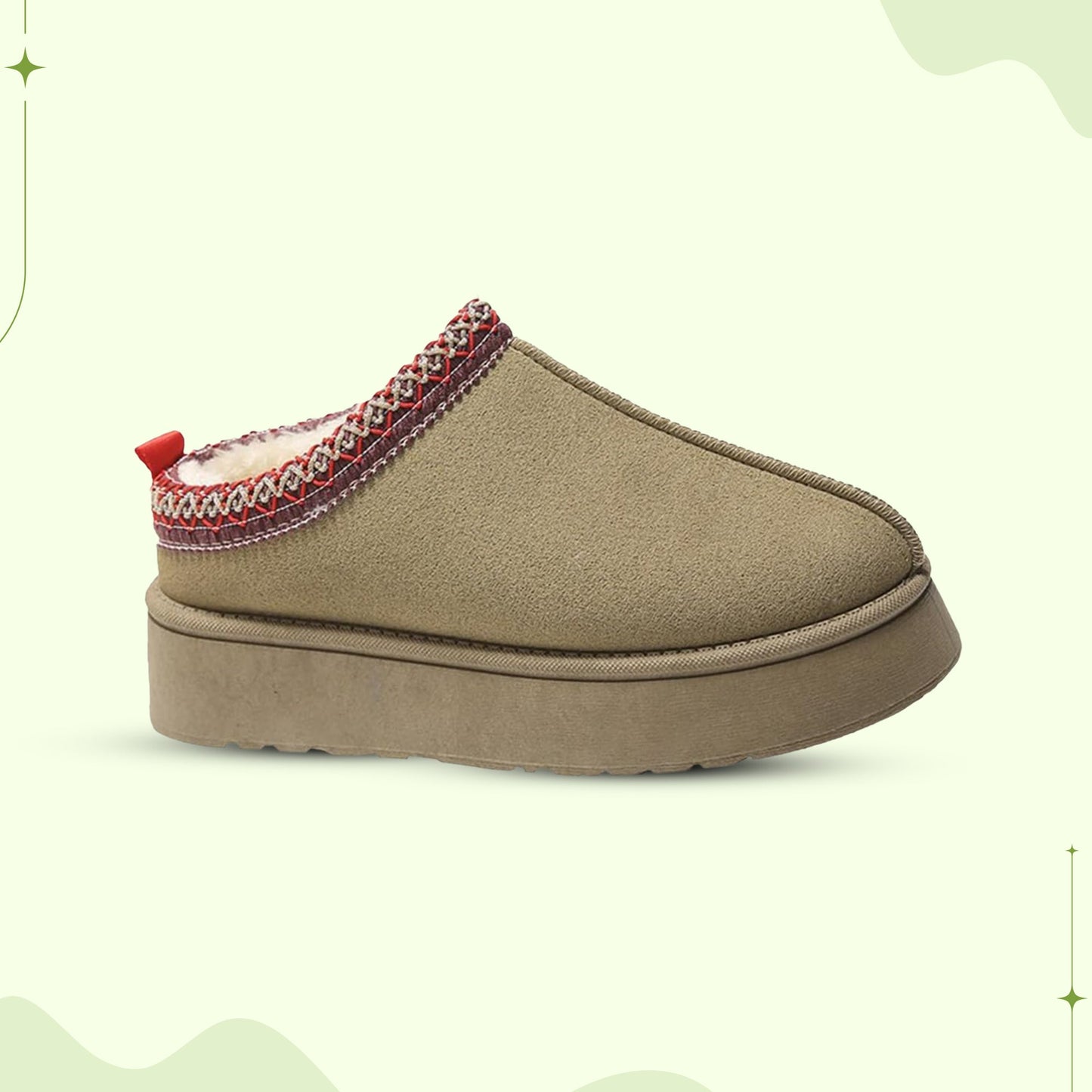 Comfy Warm Slippers for Women with Memory Foam