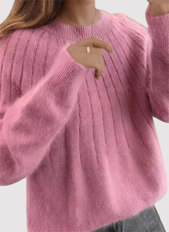 Soft Ladies Luxury Crew Sweater