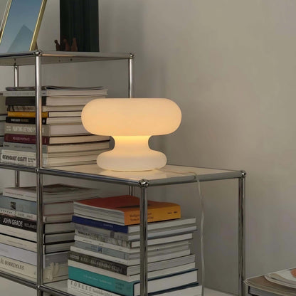 Stylish Metal Base Round Desk Lamp