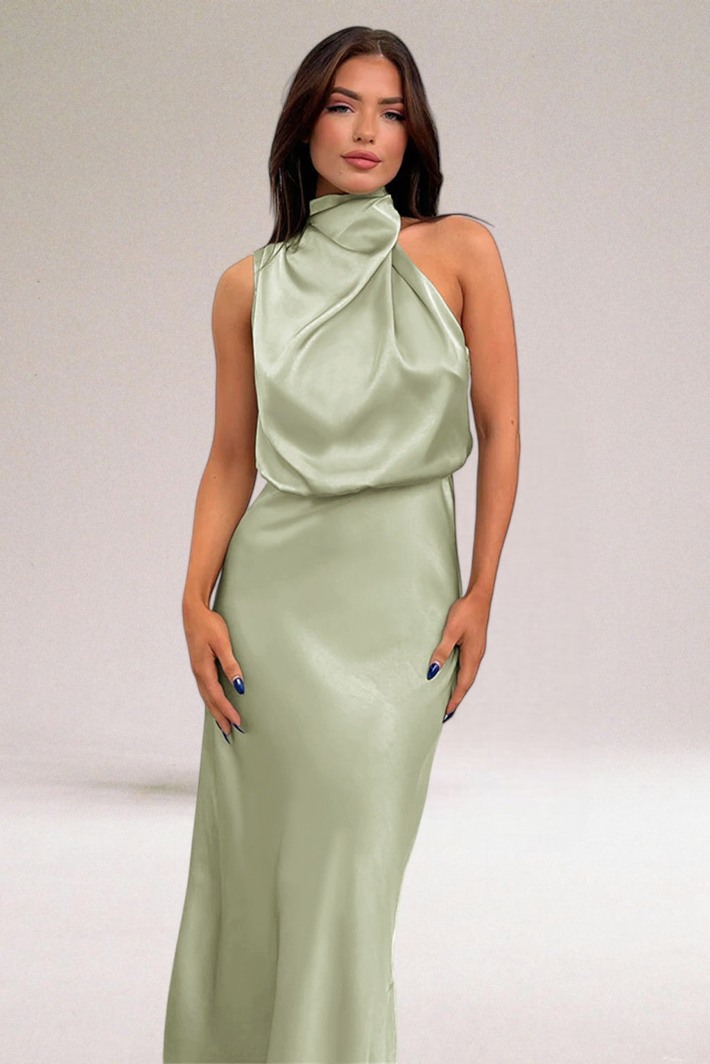 Zara | Glamorous satin dress