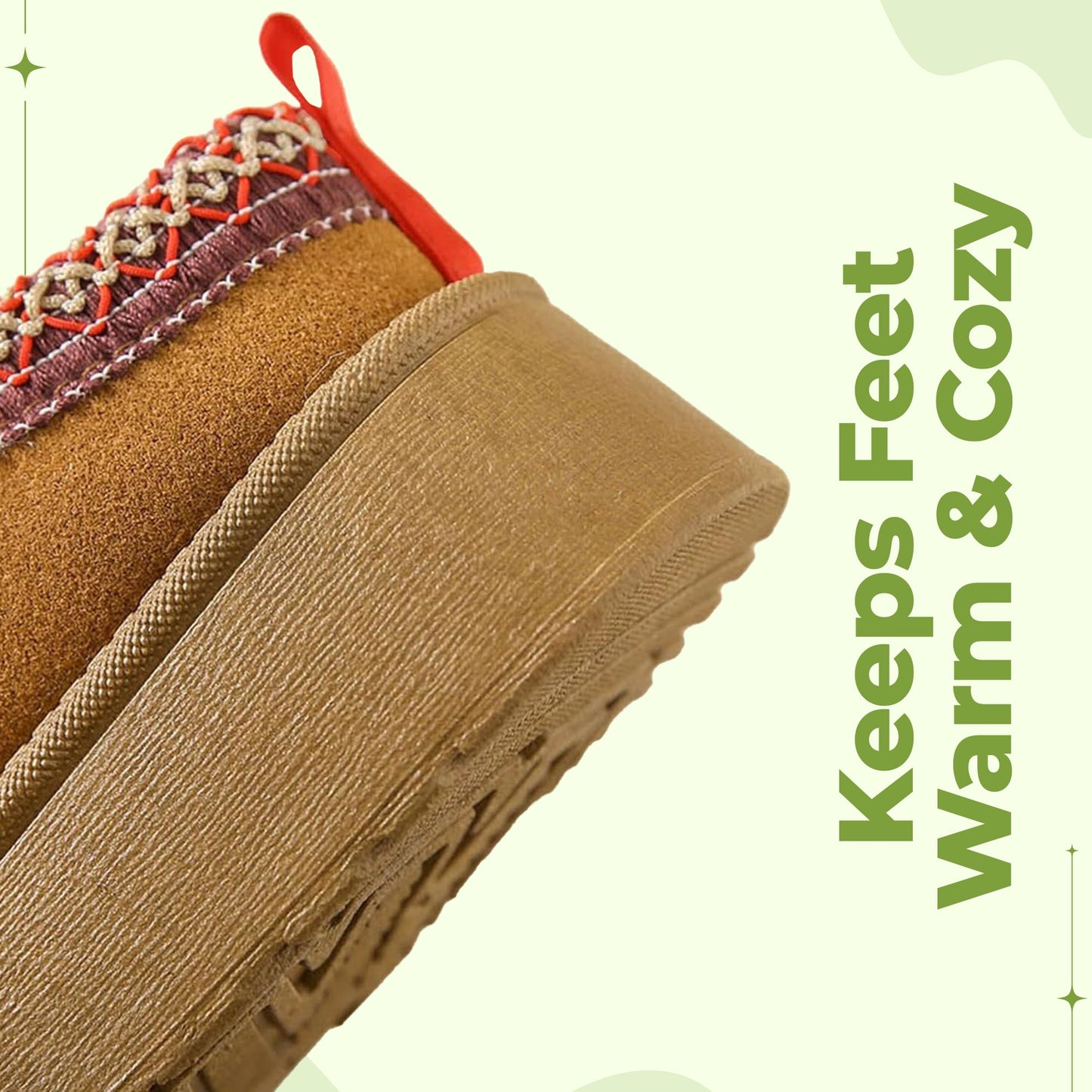 Comfy Warm Slippers for Women with Memory Foam