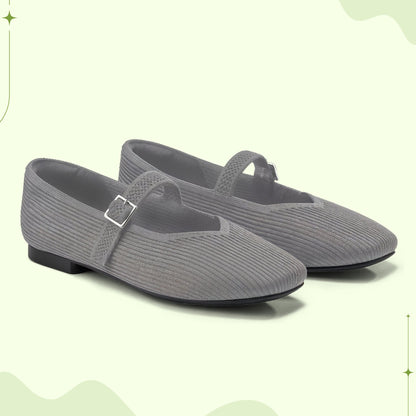 Comfortable Flat Square Toe Sandals
