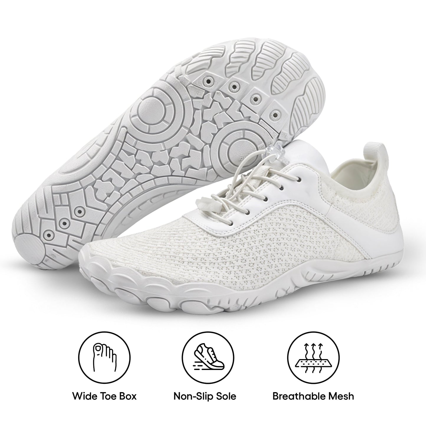 Grip Sole Water Shoes for Active Feet