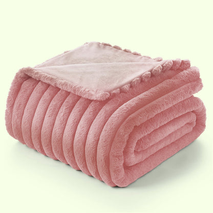 Plush Cozy Throw Blanket