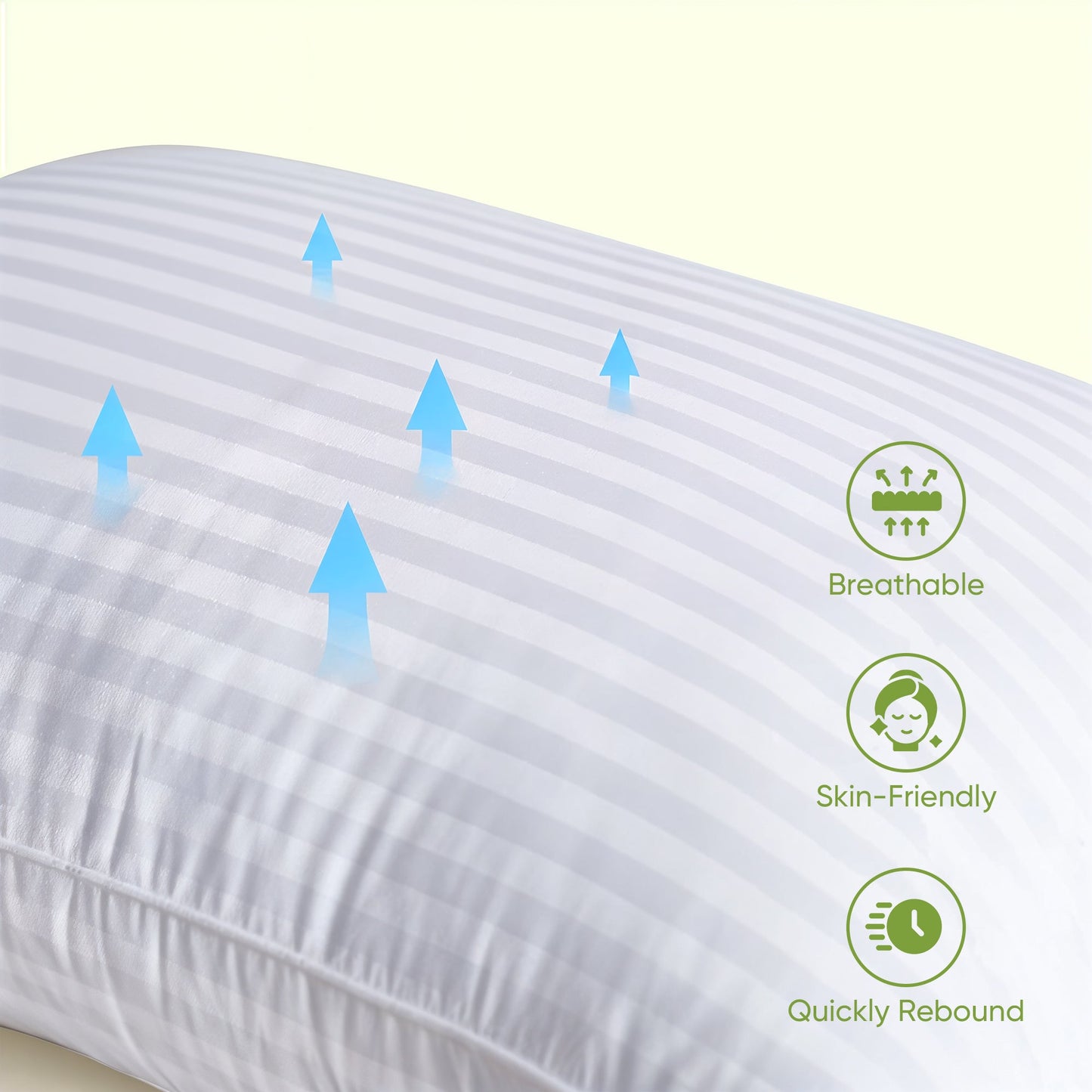 Comfortable Layered Support Pillow