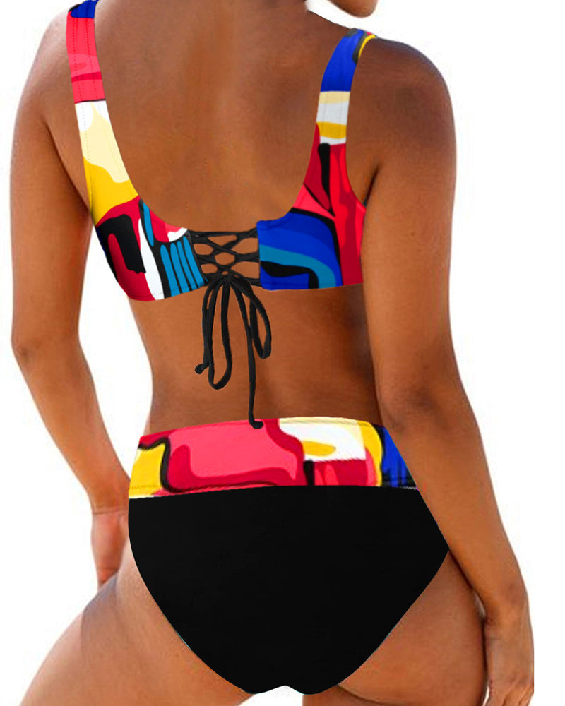 Vibrant Summer Swimwear Bikini