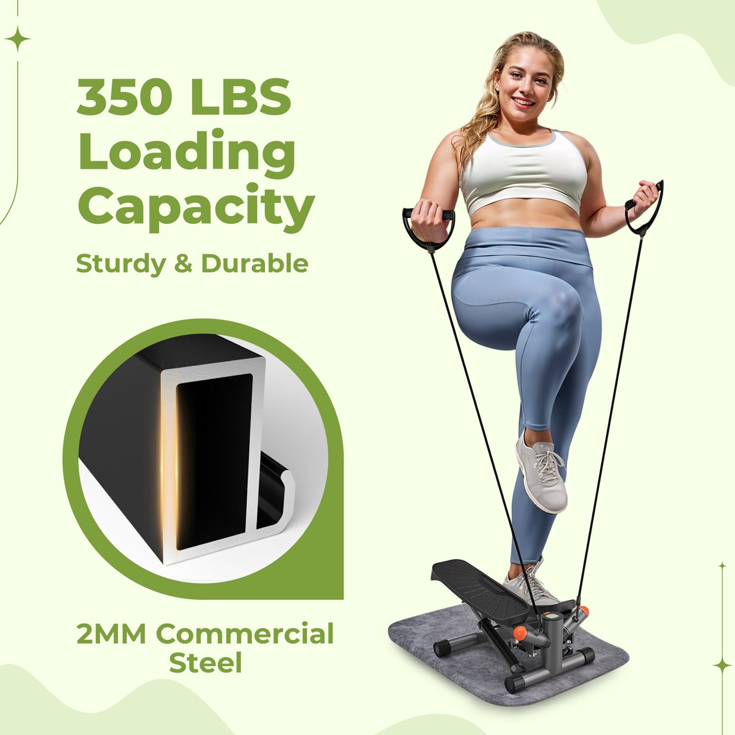 Compact Home Step Exercise Machine
