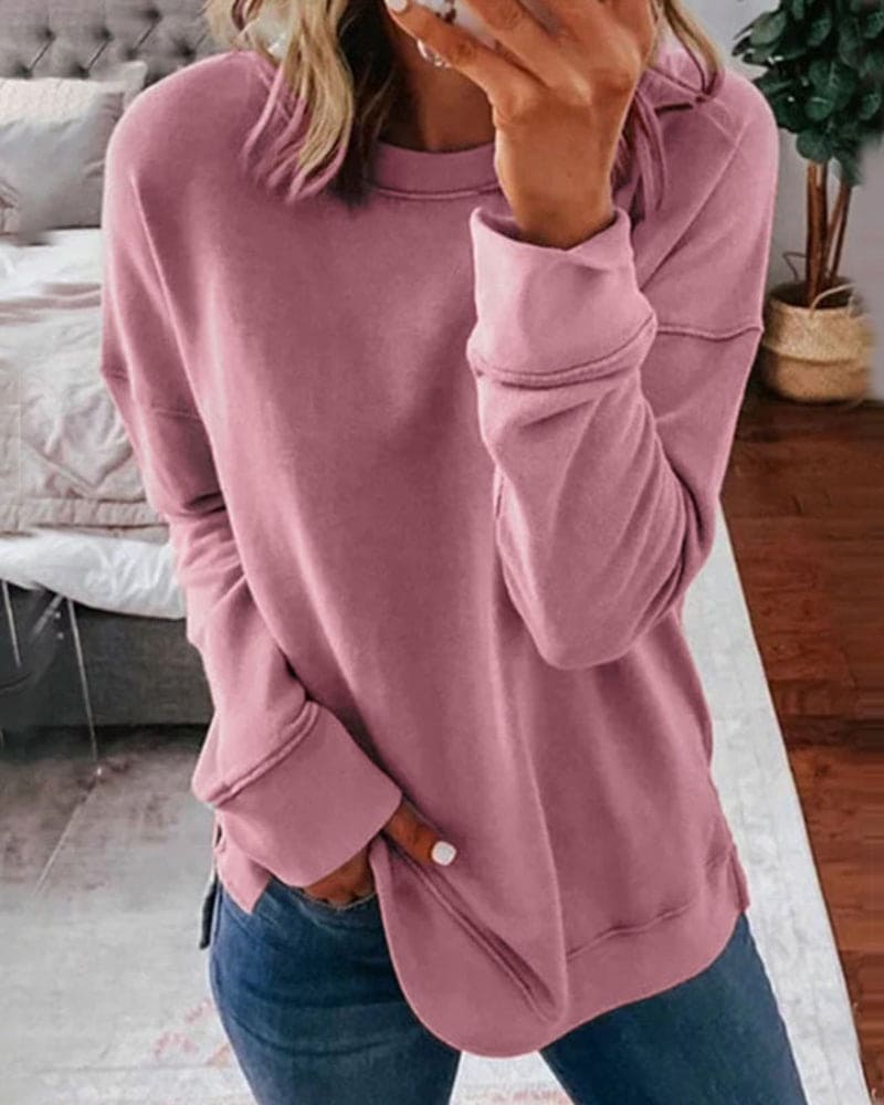 Ladies Comfortable Crew Neck T-Shirt