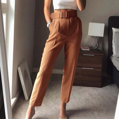 Comfortable Waist Jeans with Free Belt - Luxivelle