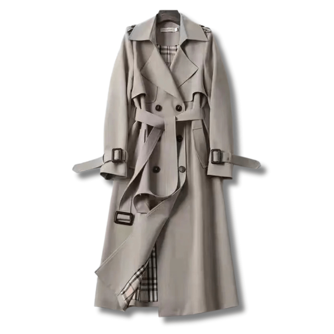Timeless Double Breasted Ladies Trench Coat