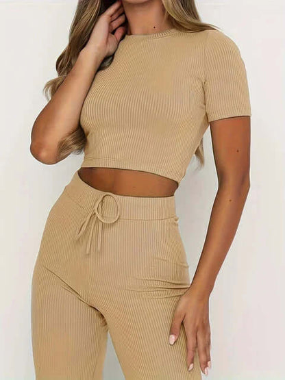 Loose Fit Wide Leg Women's Trousers