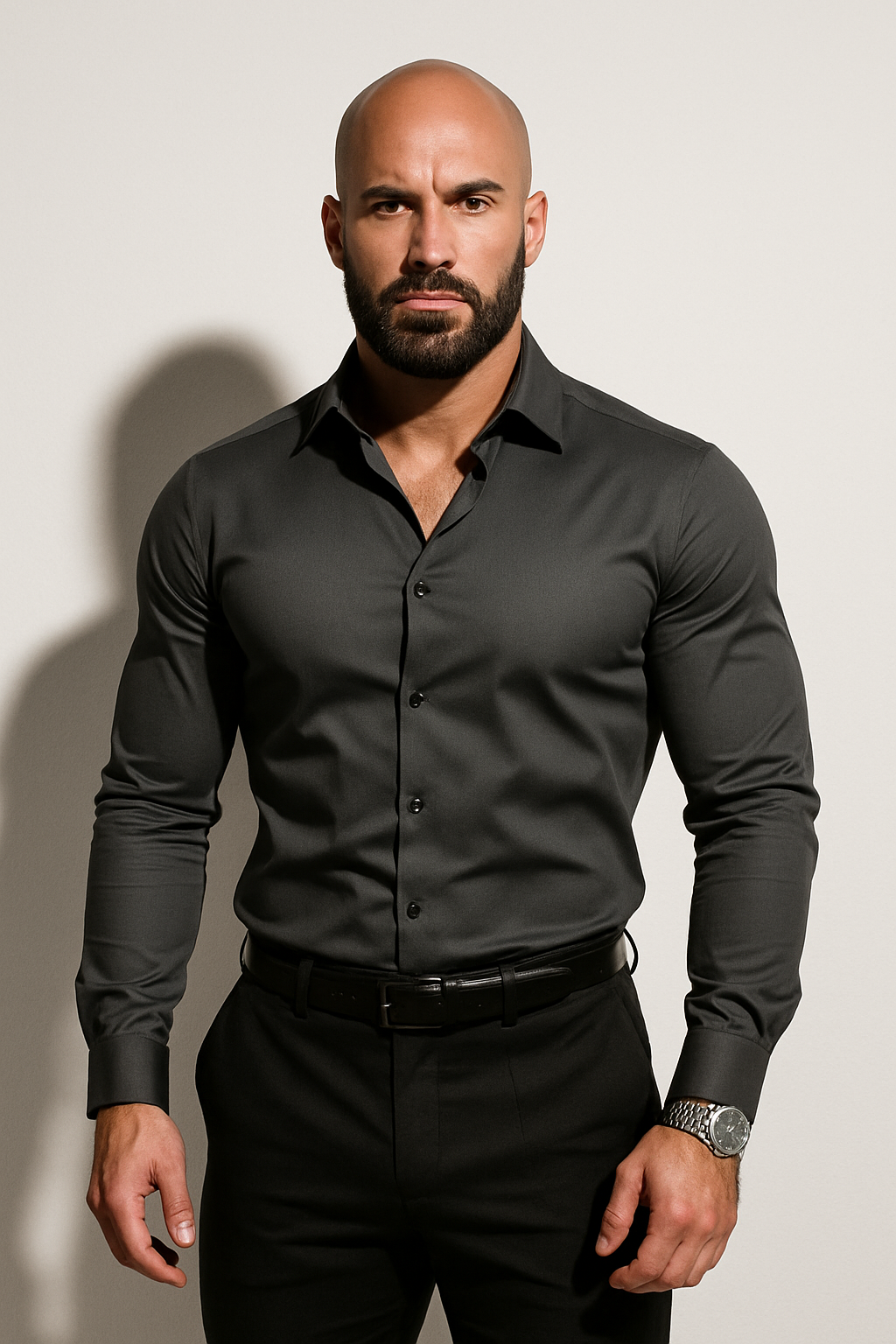 Slim Fit Casual Mens Dress Shirt