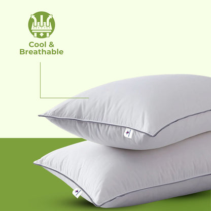 Plush Comfort Bed Pillow - Soft Cooling Down Pillow