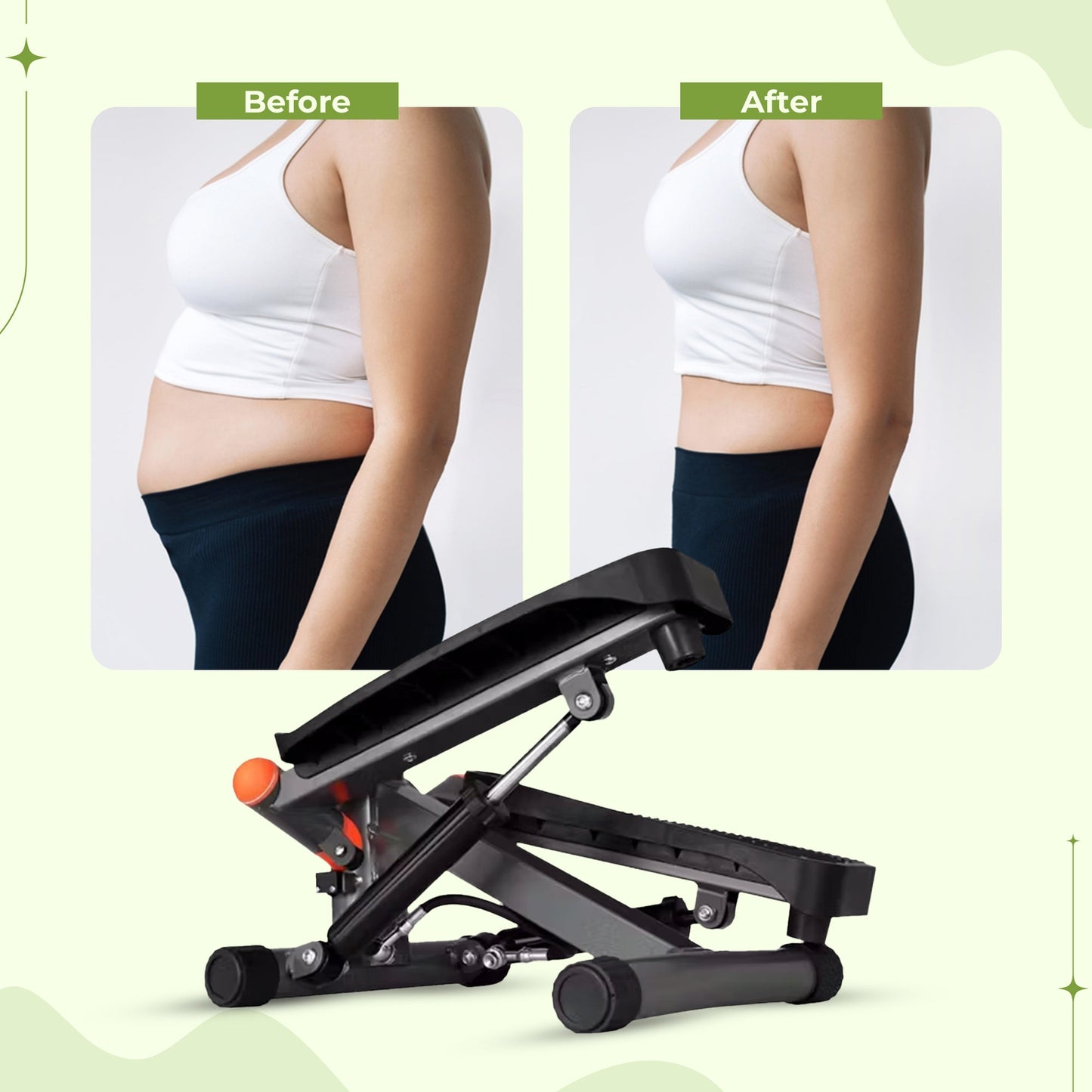 Compact Home Step Exercise Machine