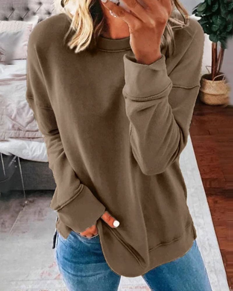 Ladies Comfortable Crew Neck T-Shirt