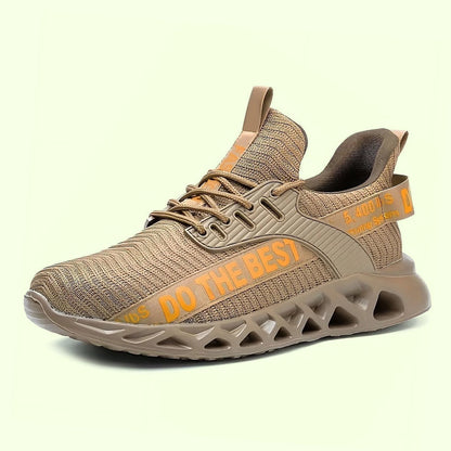 Lightweight Airy Work Safety Shoes