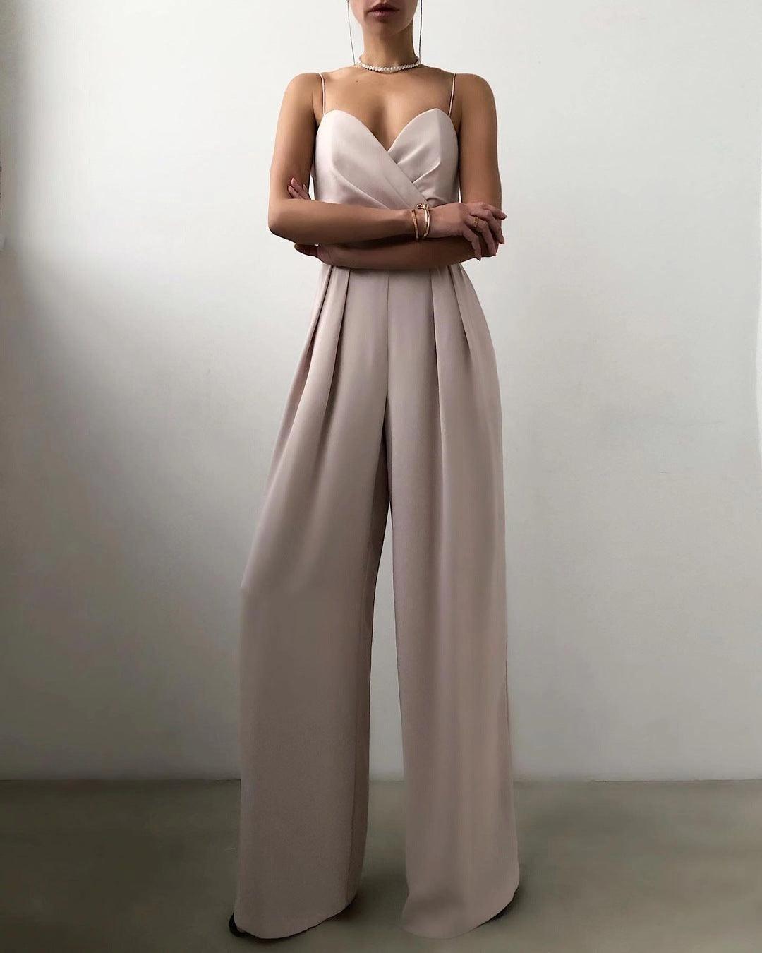 Chic High Waist Women's Jumpsuit