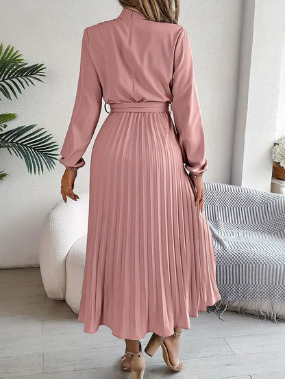 Flared Waist MIDI Dress for Ladies