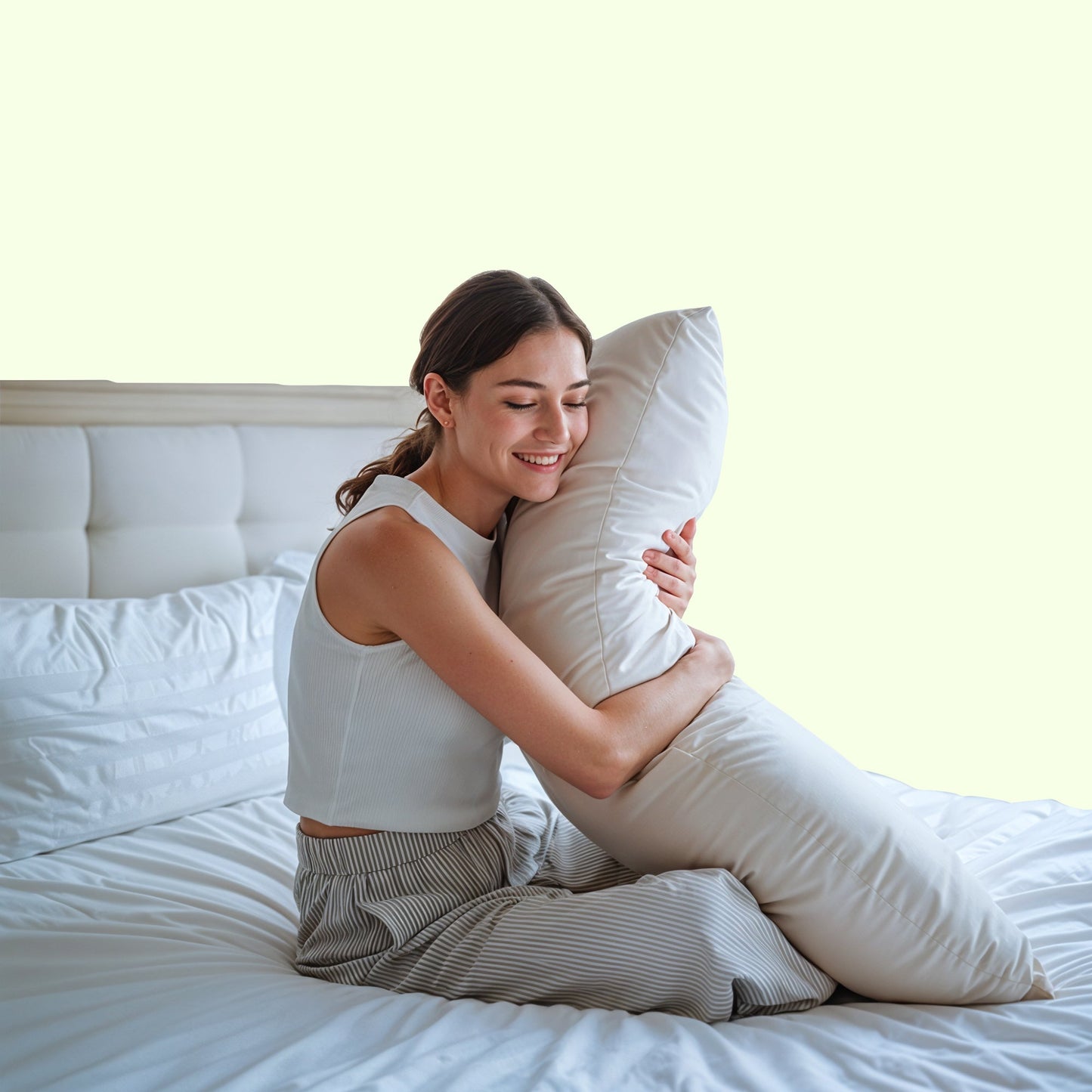 Comfortable Full Body Pillow for Back Support