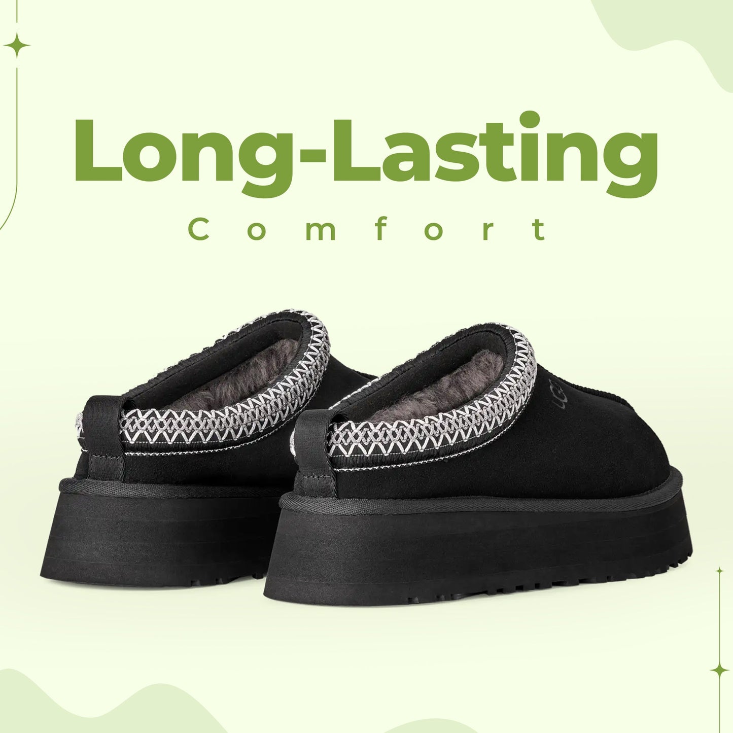 Comfy Warm Slippers for Women with Memory Foam