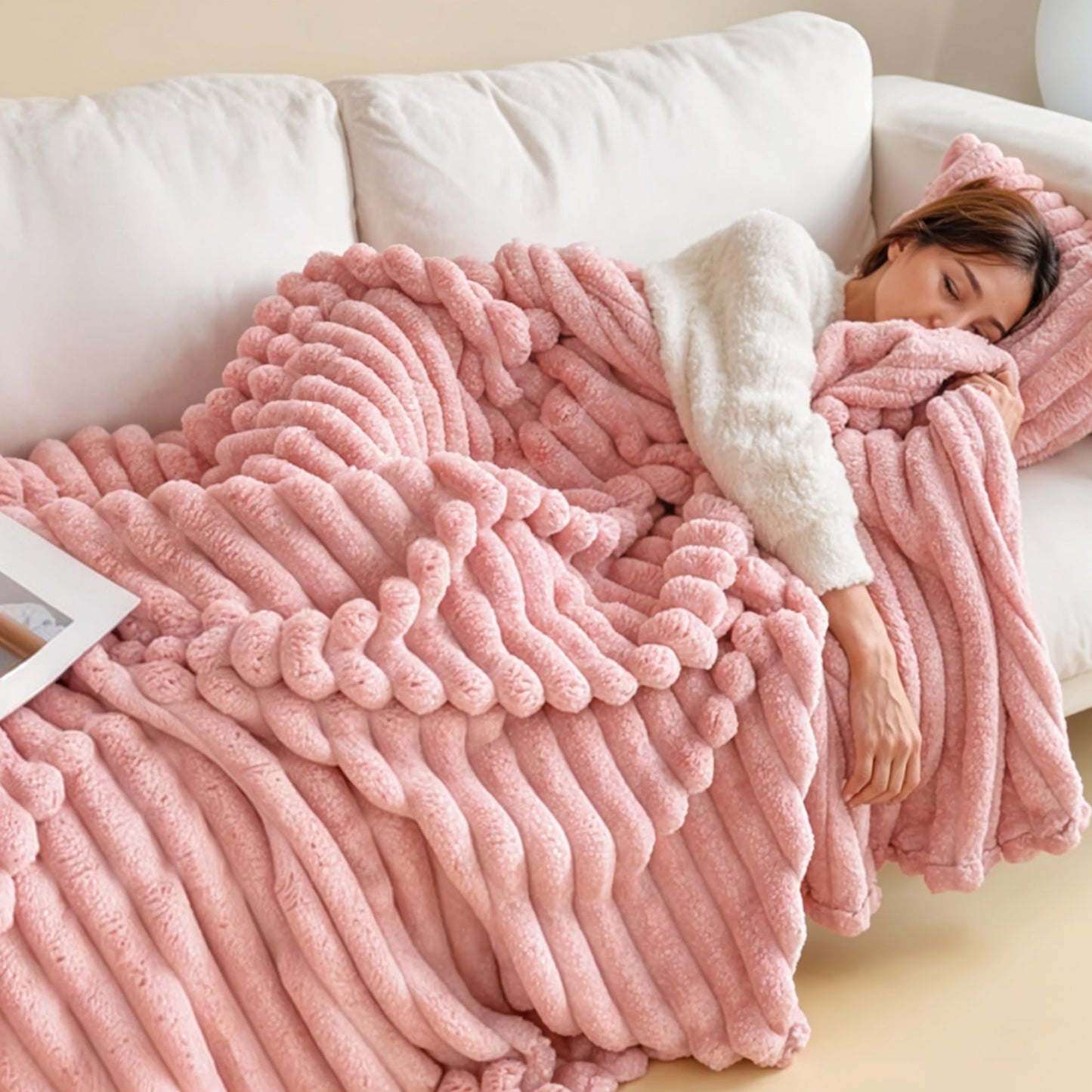 Plush Cozy Throw Blanket