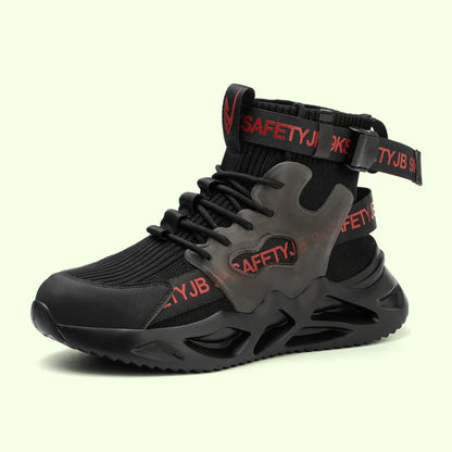 Lightweight Airy Work Safety Shoes