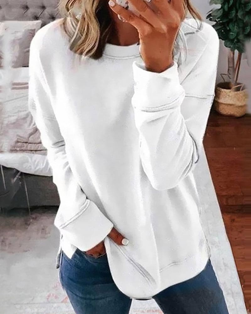 Ladies Comfortable Crew Neck T-Shirt