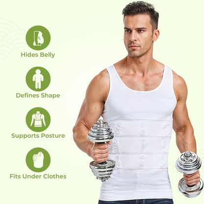 Men's Fitted Shapewear Tank Top