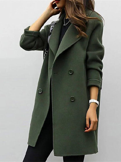 Ladies Classic Warm Winter Coat - Luxivelle