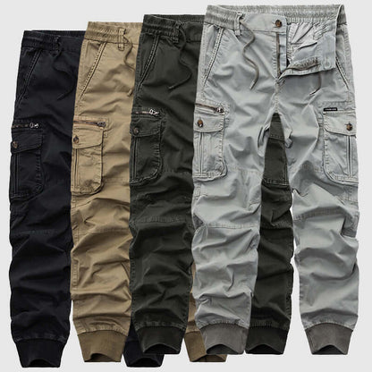 Comfortable Fit Men's Stretch Pants with Pockets