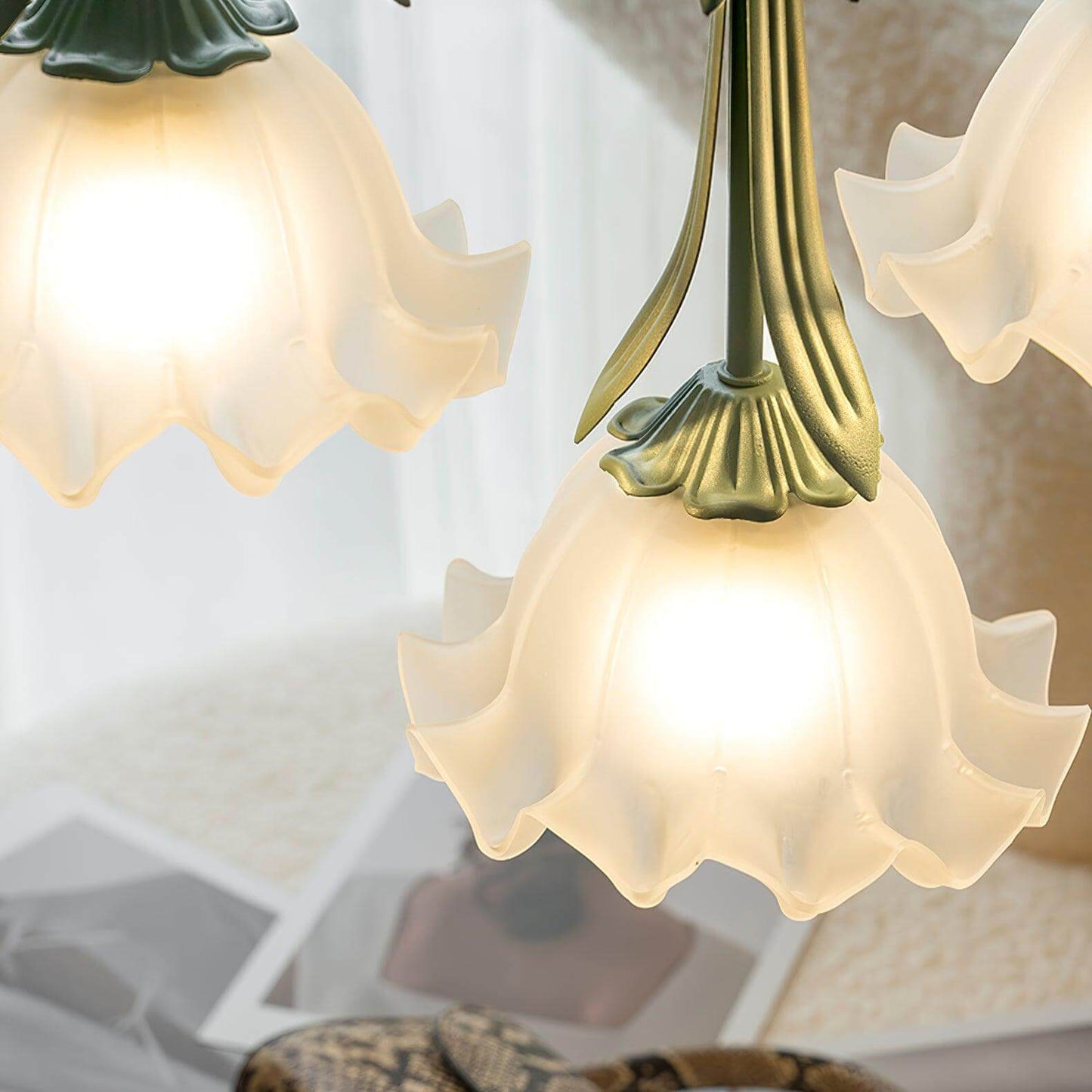 Beautiful Floral Hanging Lamp
