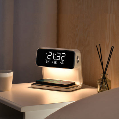 Smart LED Bedside Table Lamp with USB Charger - Luxivelle