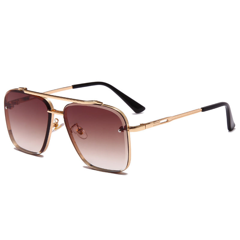 Classic Retro Metal Aviator Sunglasses