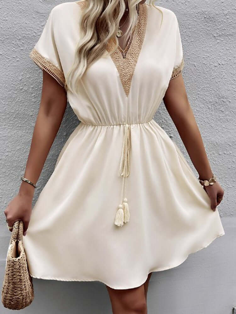 Comfortable Casual Summer Midi Dress - Luxivelle