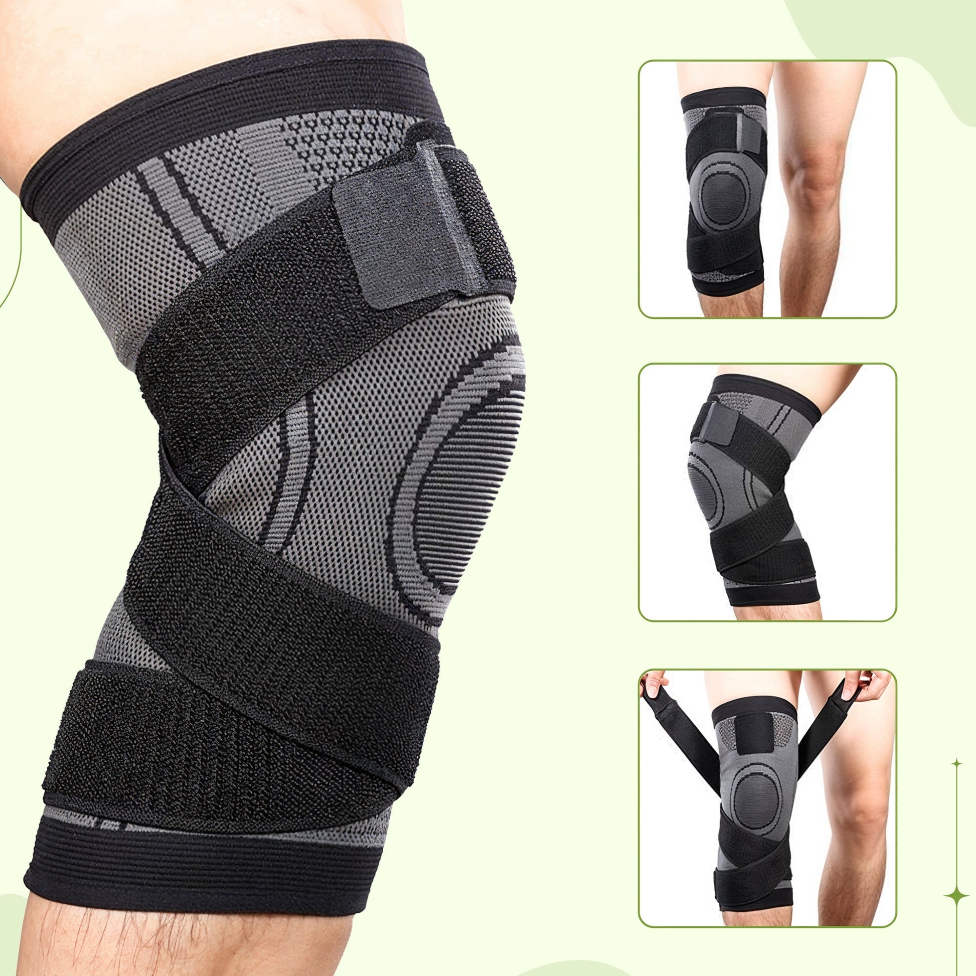 Neoprene Knee Sleeve for Running and Sports Support - Luxivelle