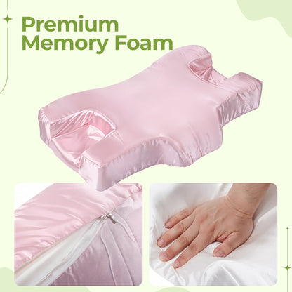 Soft 2 in 1 Contour Beauty Pillow with Silk Cover