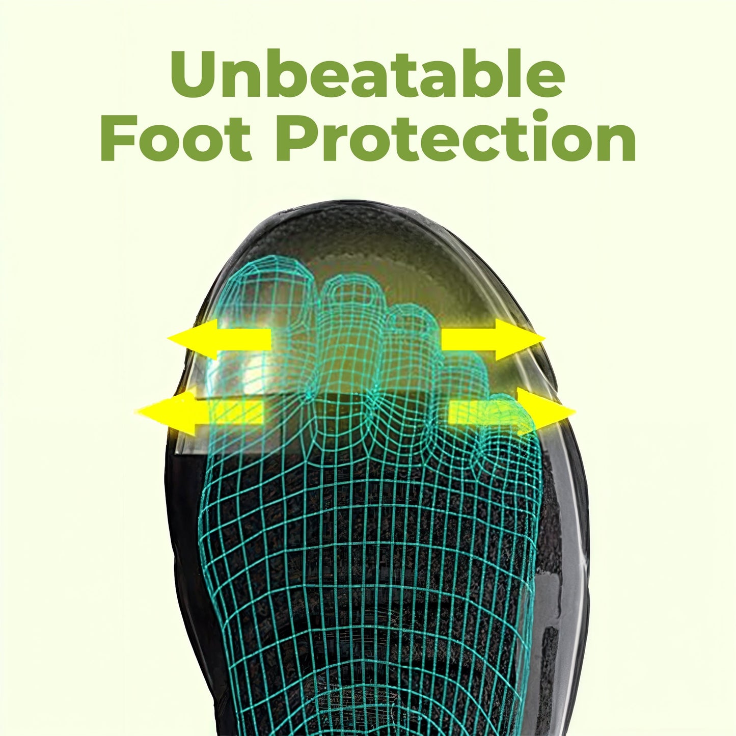 Lightweight Airy Work Safety Shoes