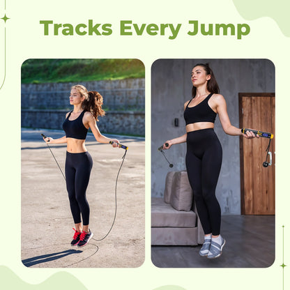 Smart Fitness Jump Rope with Digital Counter