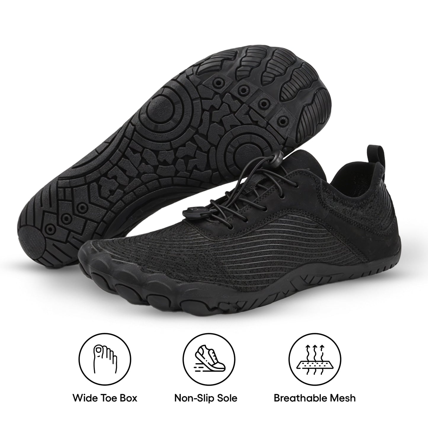 Grip Sole Water Shoes for Active Feet