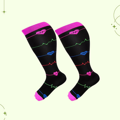 Plus Size Support Socks