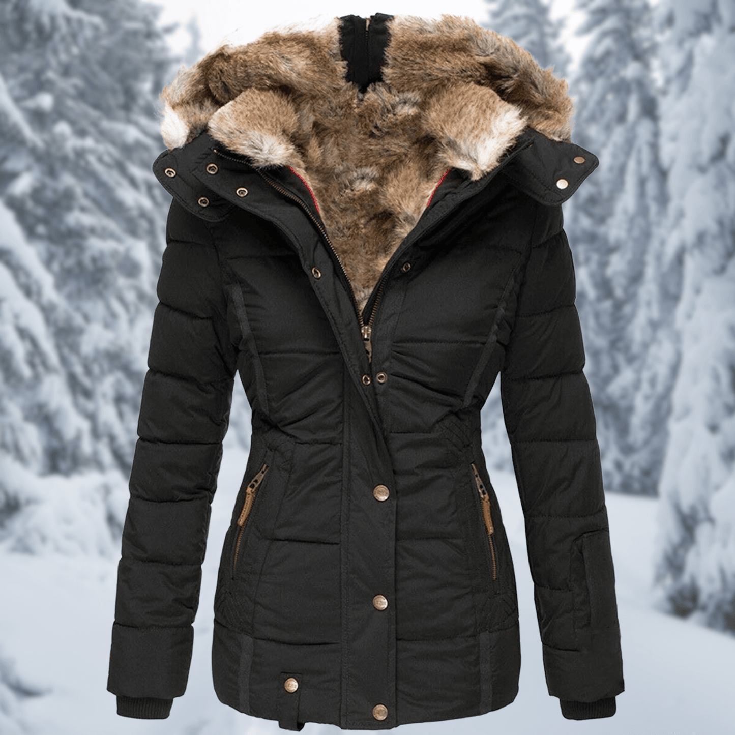 Warm Stylish Parka Coat