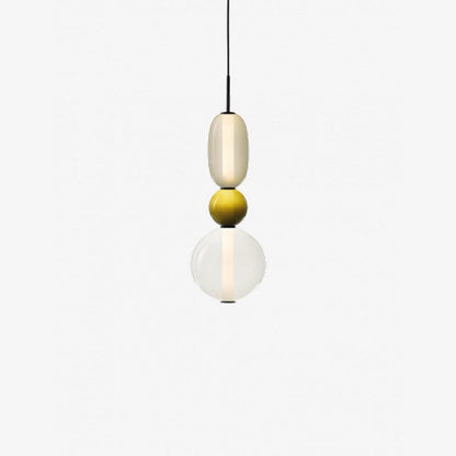 Vibrant Glass Drop Ceiling Light